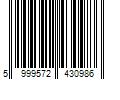 Barcode Image for UPC code 5999572430986