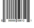 Barcode Image for UPC code 599999596101