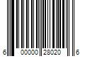 Barcode Image for UPC code 600000280206