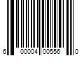 Barcode Image for UPC code 600004005560