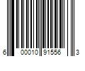 Barcode Image for UPC code 600010915563