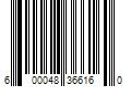 Barcode Image for UPC code 600048366160