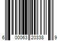 Barcode Image for UPC code 600063203389