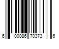 Barcode Image for UPC code 600086703736