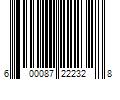 Barcode Image for UPC code 600087222328