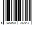 Barcode Image for UPC code 6000980900042