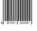 Barcode Image for UPC code 6001001000000