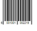 Barcode Image for UPC code 6001001002219