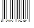 Barcode Image for UPC code 6001001002455