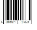 Barcode Image for UPC code 6001001010870