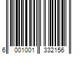 Barcode Image for UPC code 6001001332156