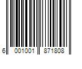 Barcode Image for UPC code 6001001871808