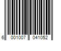 Barcode Image for UPC code 6001007041052