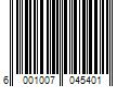 Barcode Image for UPC code 6001007045401