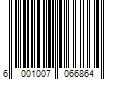 Barcode Image for UPC code 6001007066864