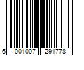 Barcode Image for UPC code 6001007291778