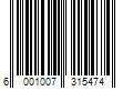 Barcode Image for UPC code 6001007315474