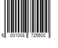 Barcode Image for UPC code 6001008725500