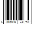 Barcode Image for UPC code 6001008740718