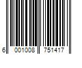 Barcode Image for UPC code 6001008751417