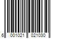 Barcode Image for UPC code 6001021021030