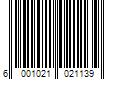 Barcode Image for UPC code 6001021021139