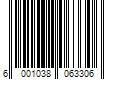 Barcode Image for UPC code 6001038063306