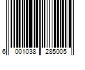 Barcode Image for UPC code 6001038285005