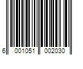 Barcode Image for UPC code 6001051002030