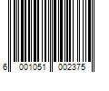 Barcode Image for UPC code 6001051002375