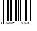 Barcode Image for UPC code 6001051003075