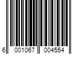 Barcode Image for UPC code 6001067004554