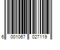 Barcode Image for UPC code 6001067027119