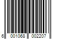 Barcode Image for UPC code 6001068002207