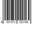 Barcode Image for UPC code 6001070020169