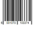 Barcode Image for UPC code 6001070103374