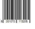 Barcode Image for UPC code 6001070113205