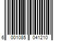 Barcode Image for UPC code 6001085041210