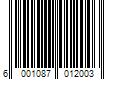 Barcode Image for UPC code 6001087012003