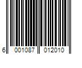 Barcode Image for UPC code 6001087012010