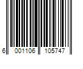 Barcode Image for UPC code 6001106105747