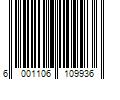 Barcode Image for UPC code 6001106109936