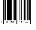 Barcode Image for UPC code 6001106117047