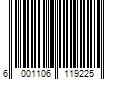 Barcode Image for UPC code 6001106119225