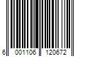 Barcode Image for UPC code 6001106120672