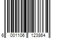 Barcode Image for UPC code 6001106123864