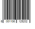 Barcode Image for UPC code 6001106125202