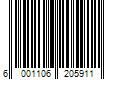 Barcode Image for UPC code 6001106205911