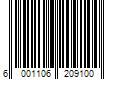 Barcode Image for UPC code 6001106209100