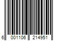 Barcode Image for UPC code 6001106214951